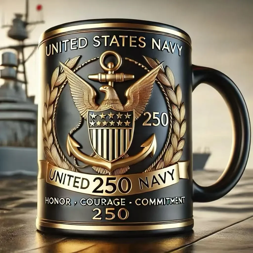 250th Anniversary UsMilitarycommemorative Mug