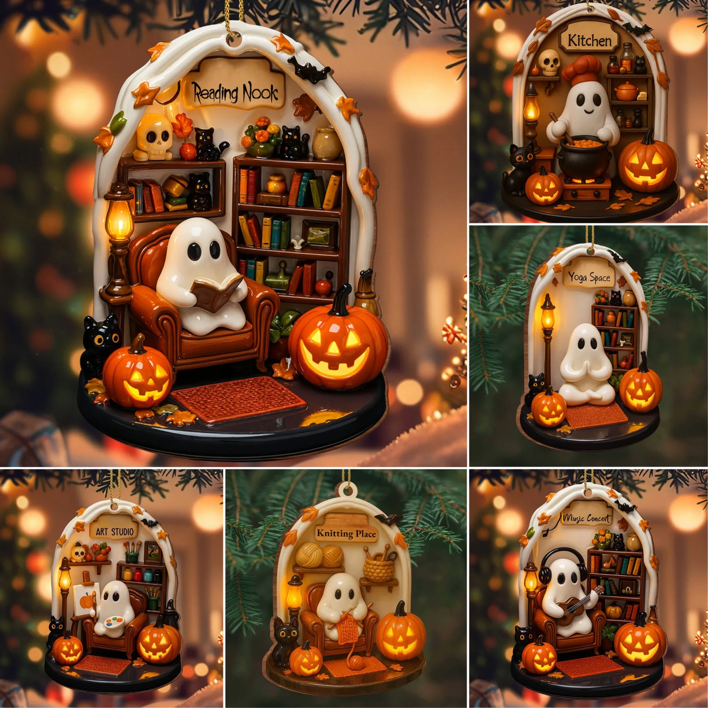 ๐ป Halloween Spooky Ornament ๐