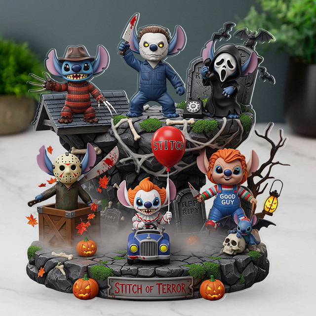 Halloween Horror Movie Killers Acrylic Block Plaque Gifts For Fan - Limited Edition