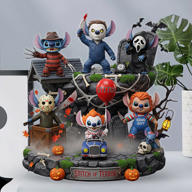 Halloween Horror Movie Killers Acrylic Block Plaque Gifts For Fan - Limited Edition