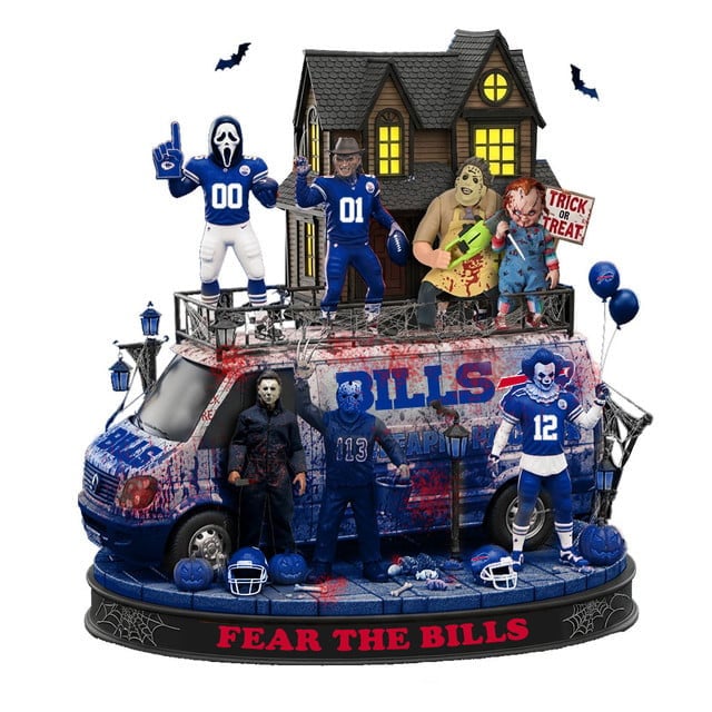 Full NFL X Horror Acrylic Plaque - Best Gift For Fans