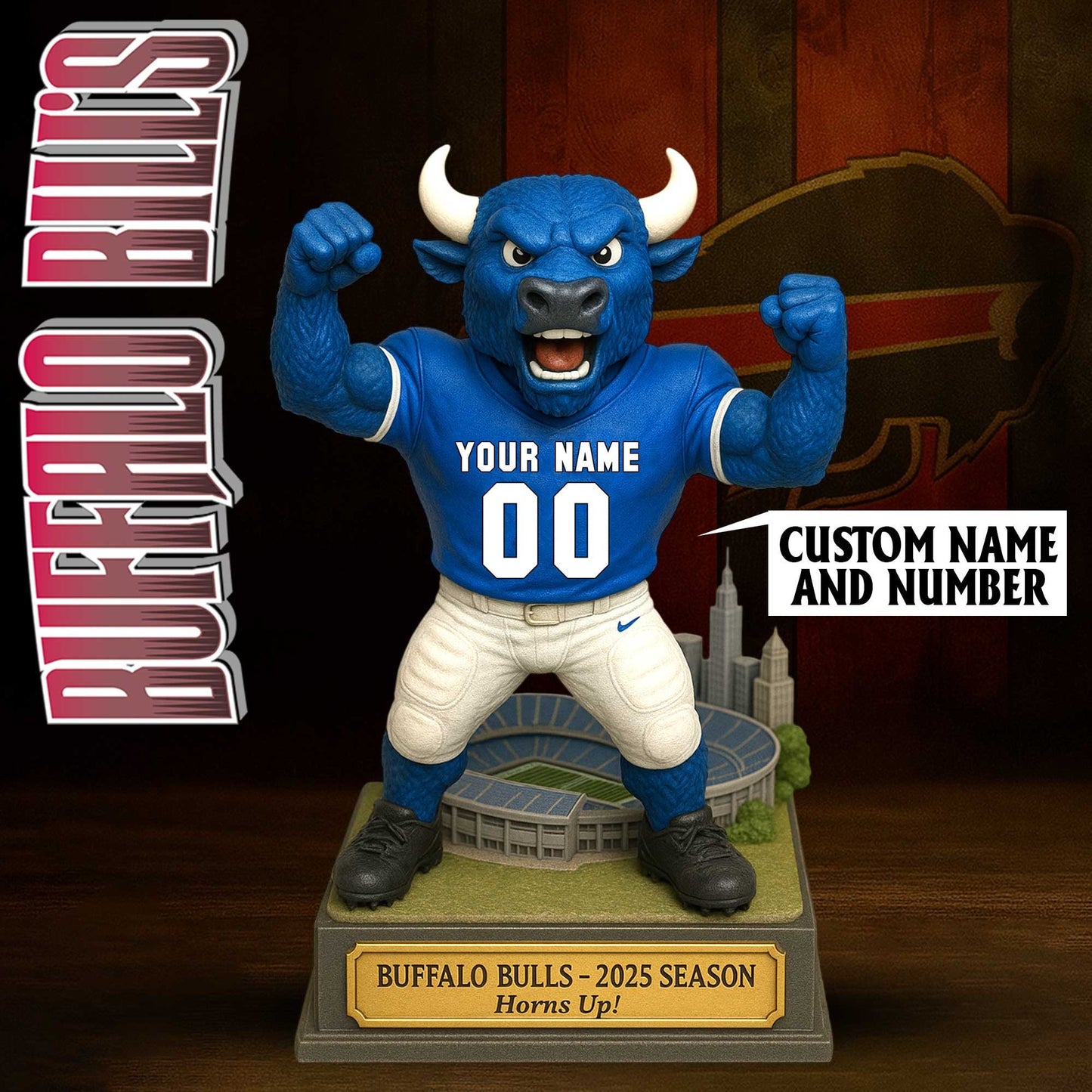 Full Premium NFL X Figure Acrylic Plaque - Best Gifts For Fans