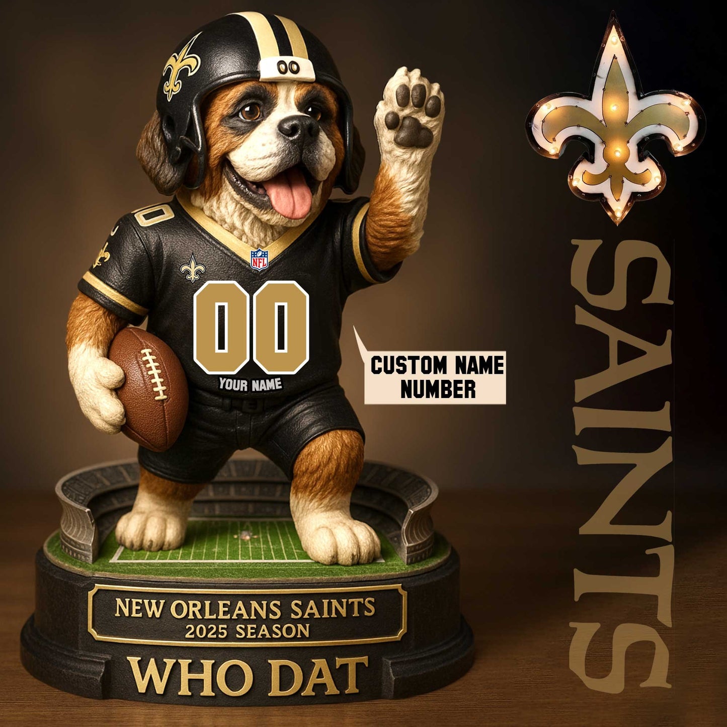 Full Premium NFL X Figure Acrylic Plaque - Best Gifts For Fans