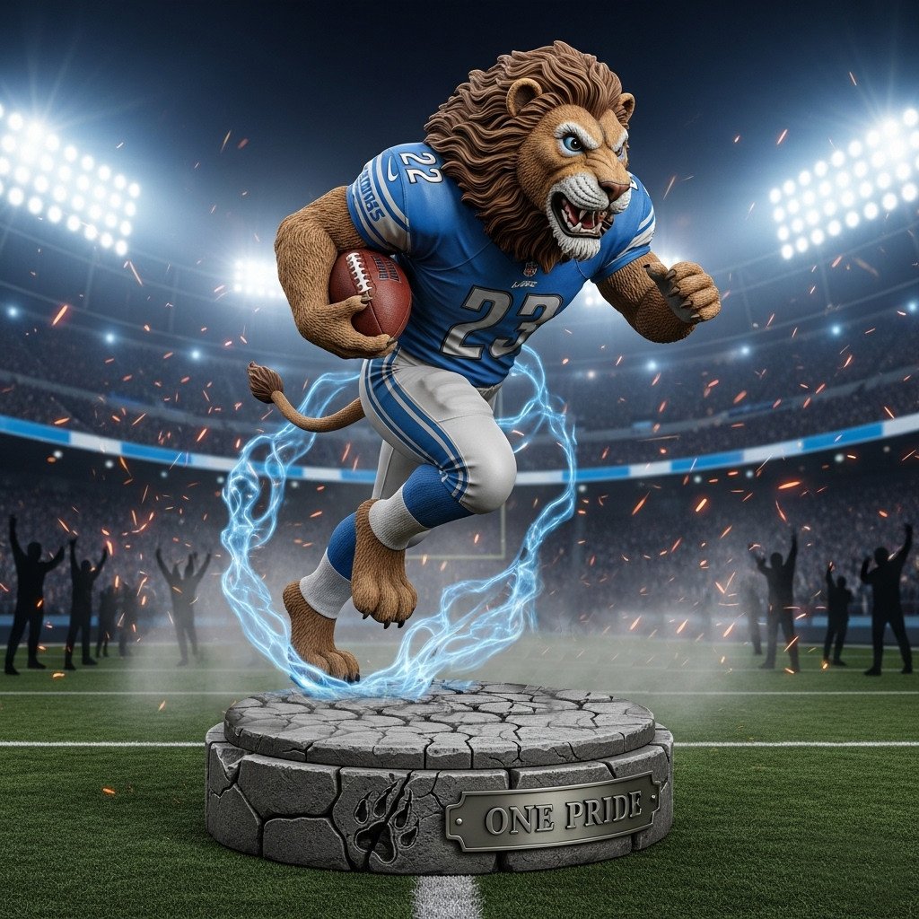 Premium NFL Acrylic Block MC- Best Gift For Fans