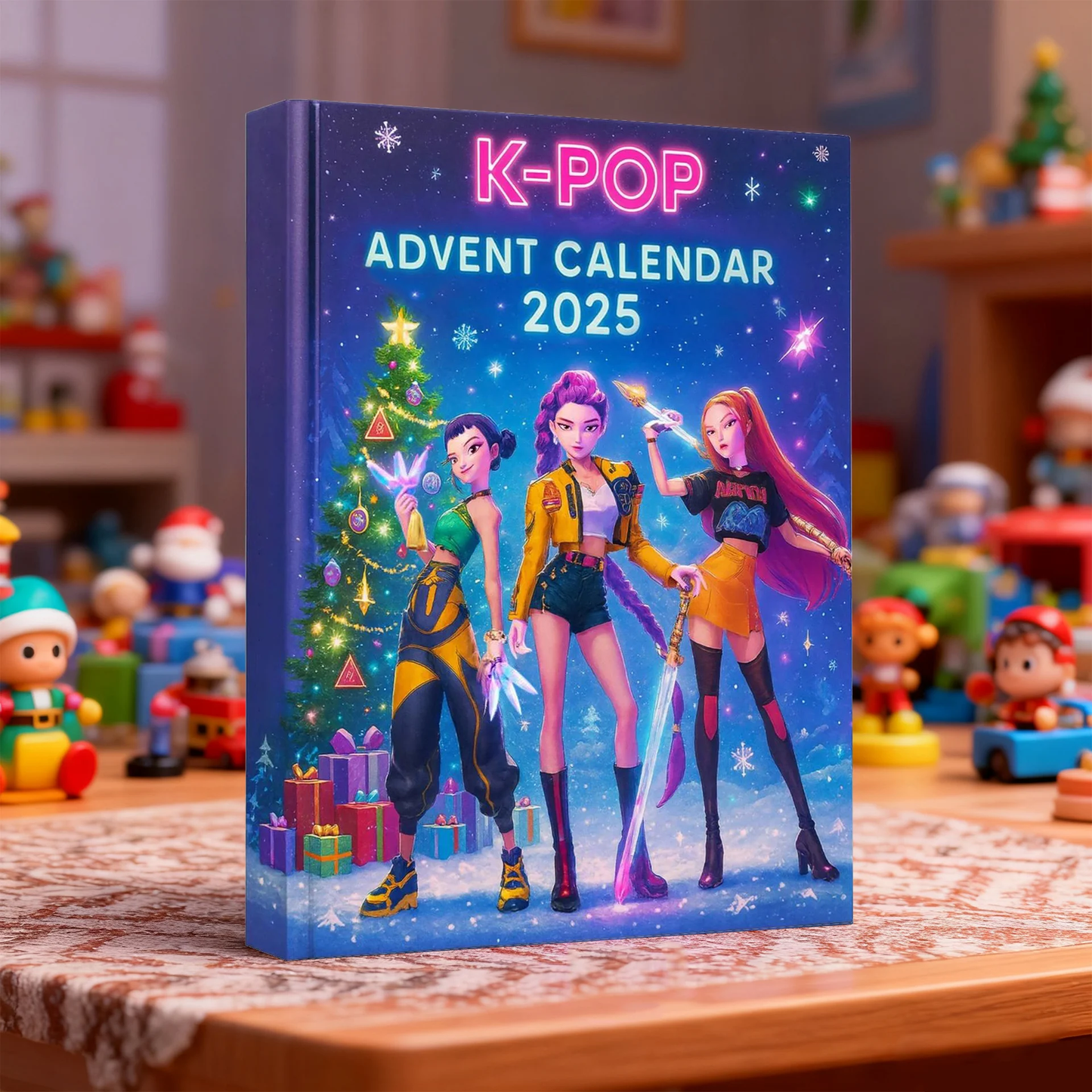 🔥Last Day 50% OFF -🎄K&P Demon Hunters Advent Calendar 2025
