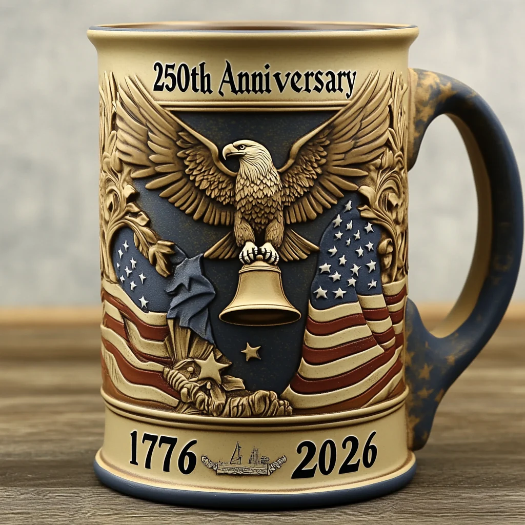 250th Anniversary Patriotic Coffee Mug