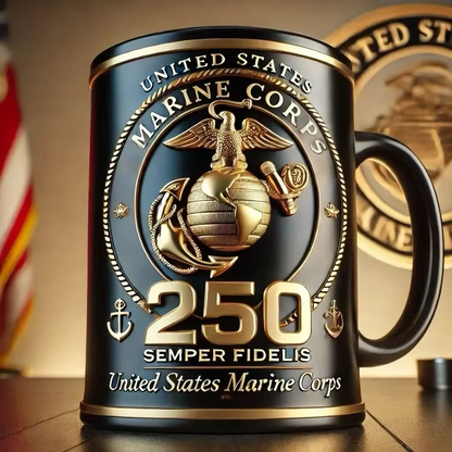 250th Anniversary UsMilitarycommemorative Mug
