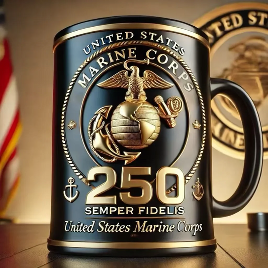 250th Anniversary UsMilitarycommemorative Mug