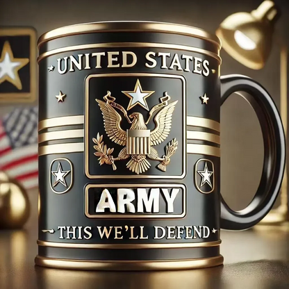 250th Anniversary UsMilitarycommemorative Mug