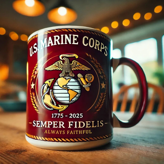 250th Anniversary U.S. Military Commemorative Mugs