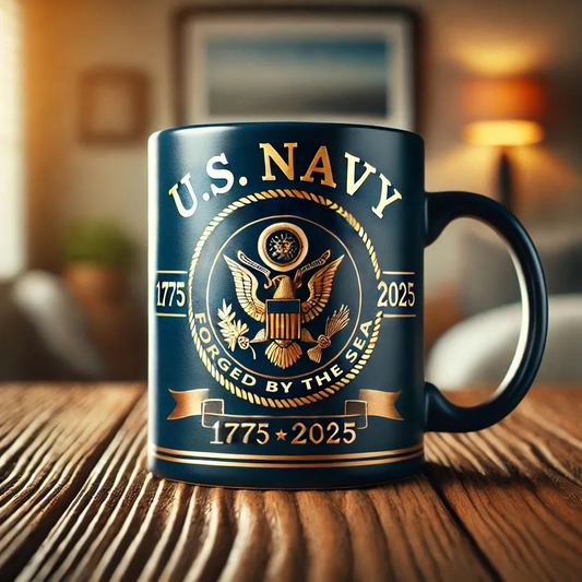 250th Anniversary U.S. Military Commemorative Mugs