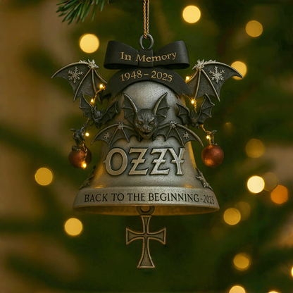 Ozzy Osbourne Back to the Beginning 2025 Ornament