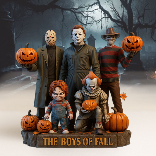 Horror Characters The Boys Of Fall Acrylic Block Personalized Gift For Fans 01