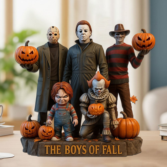 Horror Characters The Boys Of Fall Acrylic Block Personalized Gift For Fans 01