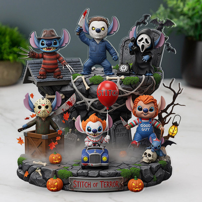 Halloween Horror Movie Killers Acrylic Block Plaque Gifts For Fan - Limited Edition