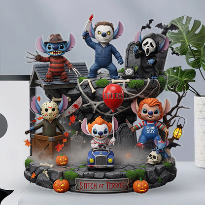 Halloween Horror Movie Killers Acrylic Block Plaque Gifts For Fan - Limited Edition