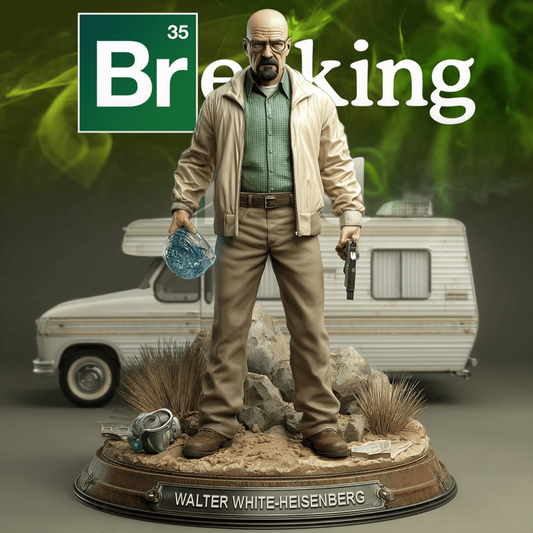🧪 Walter White – Breaking Bad Acrylic Block Gift for true fan
