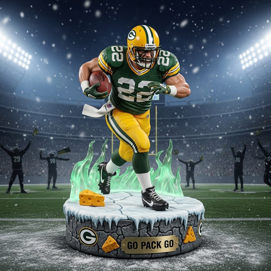 Premium NFL Acrylic Block MC- Best Gift For Fans